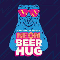 Goose Island Neon Beer  Hug